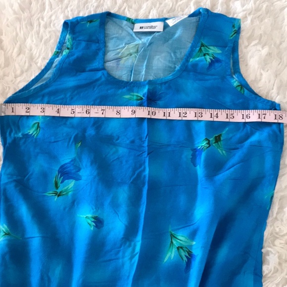 Blue, Purple & GreenSwim Coverup/Dress - Picture 9 of 10